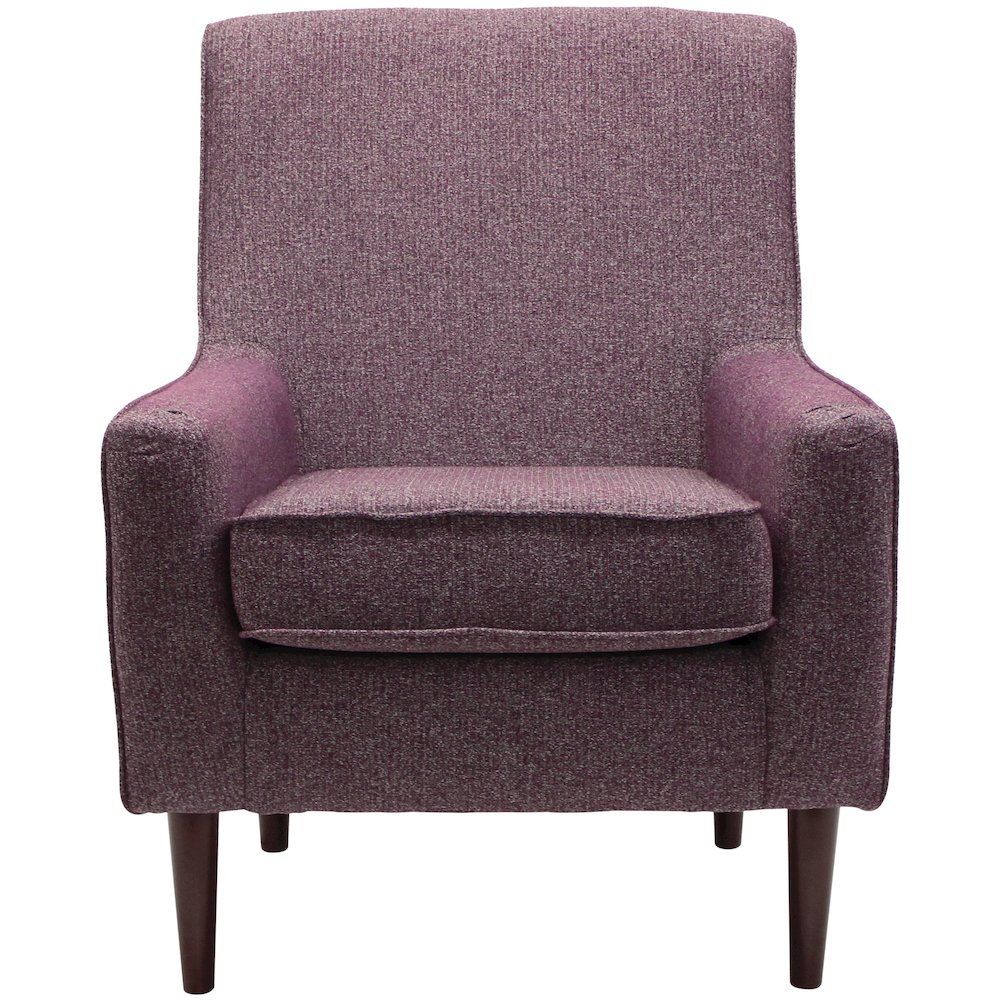 Laura Mid Century Arm Chair - Terrace Plum Purple. Picture 8