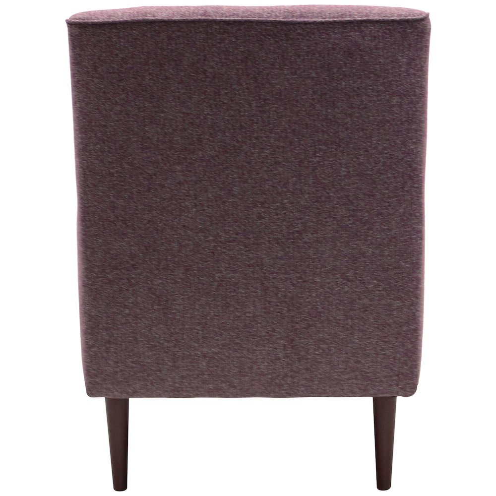 Laura Mid Century Arm Chair - Terrace Plum Purple. Picture 4