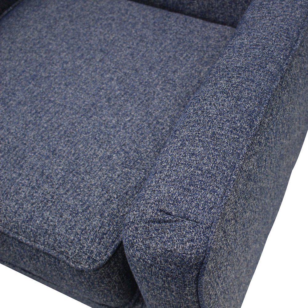 Laura Mid Century Arm Chair - Terrace Navy. Picture 5
