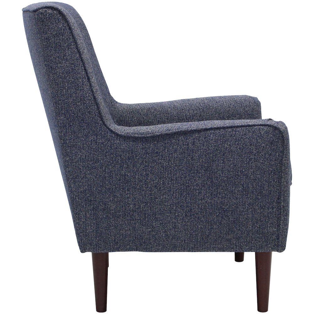 Laura Mid Century Arm Chair - Terrace Navy. Picture 7