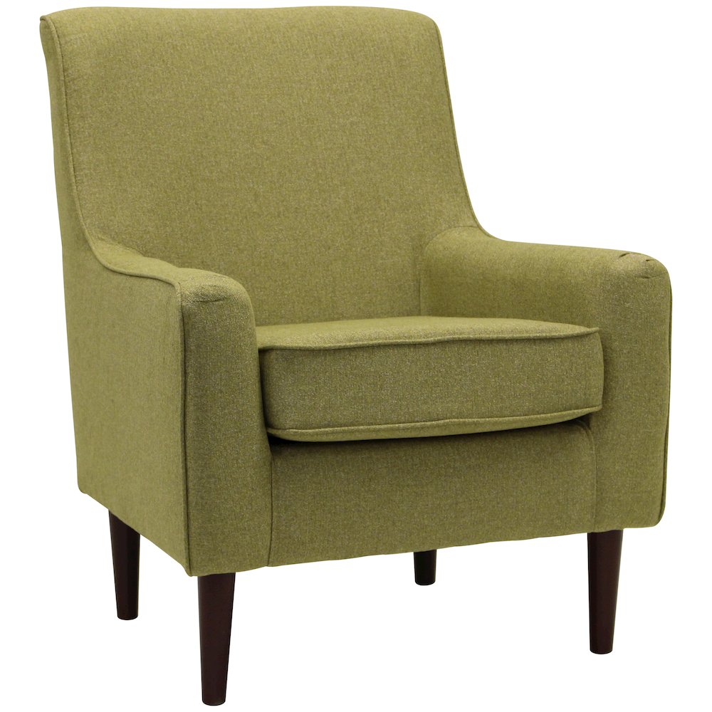 Laura Mid Century Arm Chair - Terrace Green. Picture 1