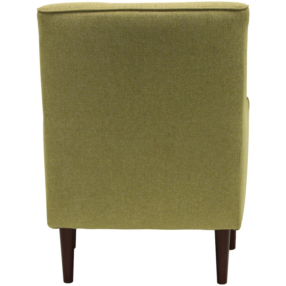 Laura Mid Century Arm Chair - Terrace Green. Picture 4