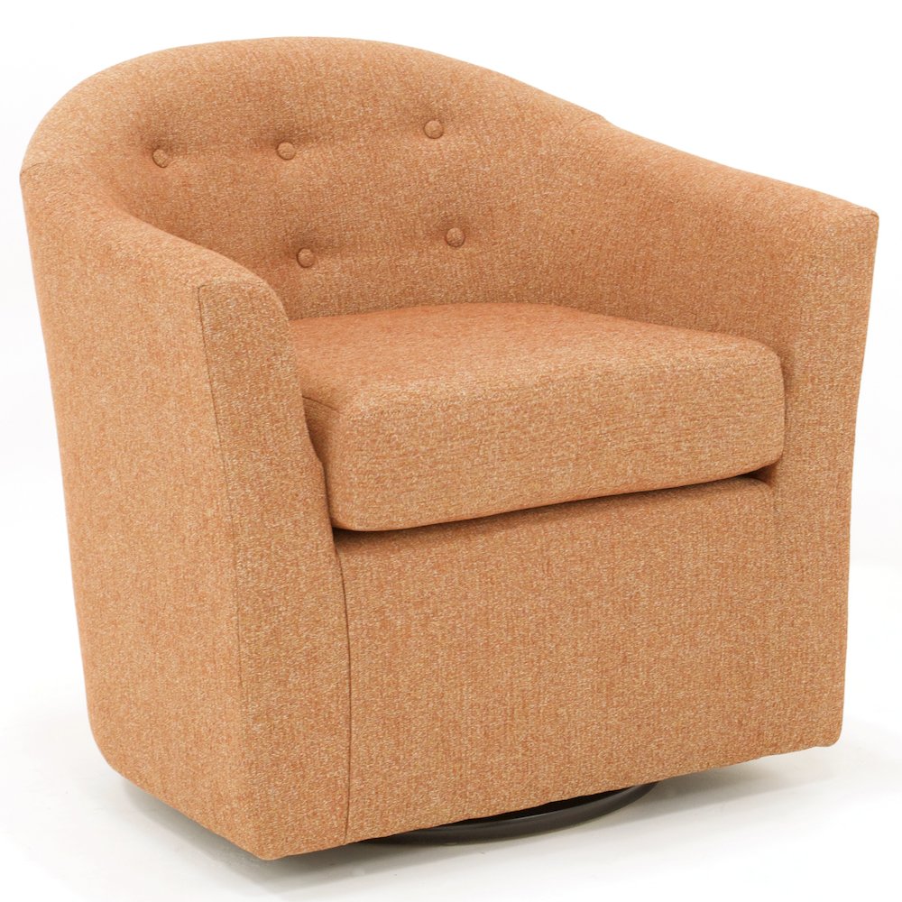 Marissa Tufted Swivel  Chair. Picture 1
