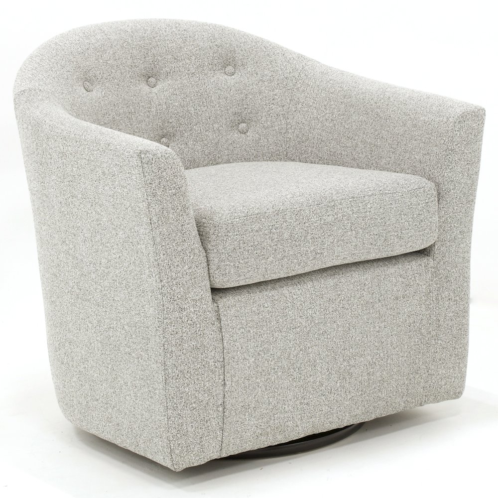 Marissa Tufted Swivel  Chair. Picture 1