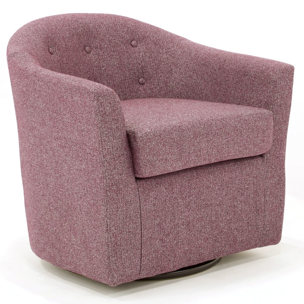 Marissa Tufted Swivel  Chair. Picture 1