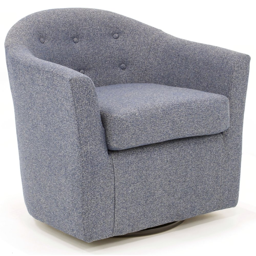 Marissa Tufted Swivel  Chair. Picture 1