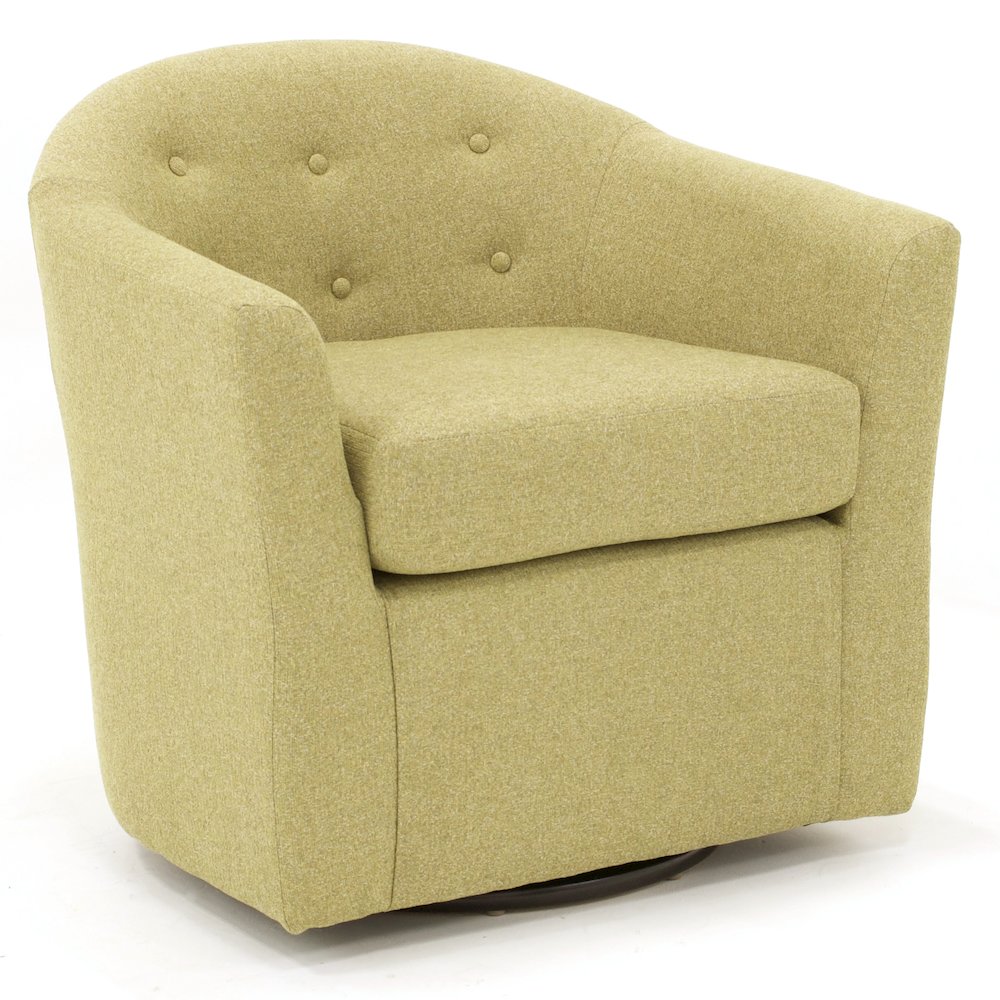 Marissa Tufted Swivel  Chair. Picture 1