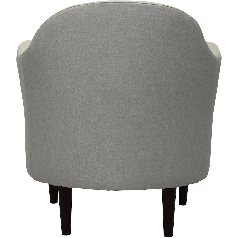 Julian Mid Century Arm Chair - Oatmeal. Picture 4