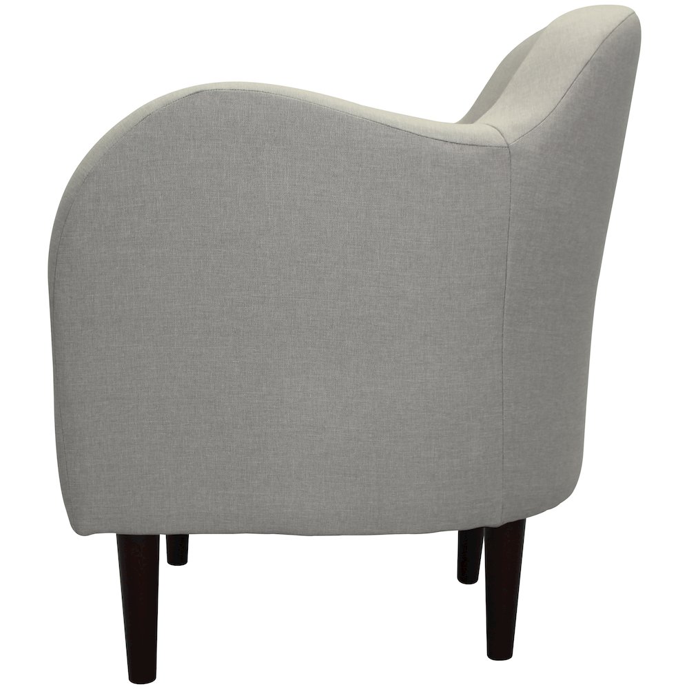 Julian Mid Century Arm Chair - Oatmeal. Picture 5