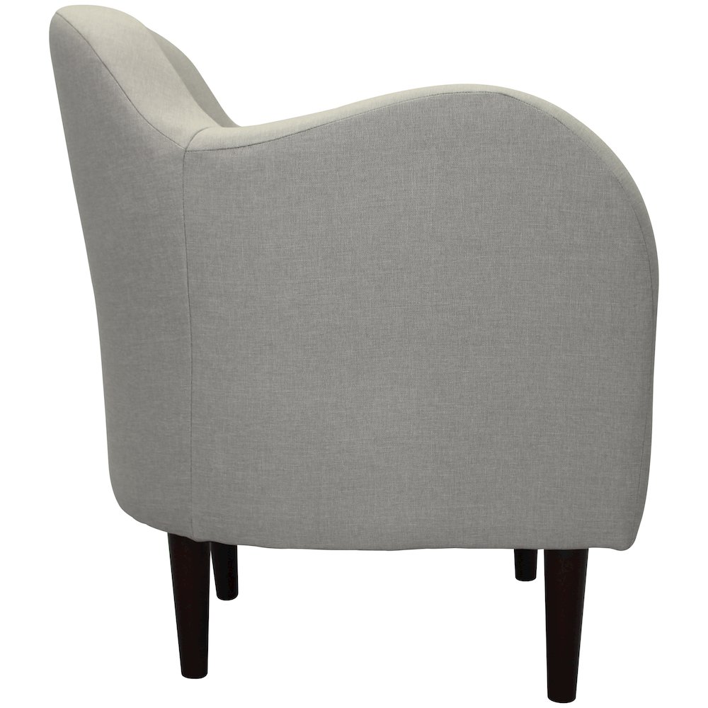 Julian Mid Century Arm Chair - Oatmeal. Picture 6