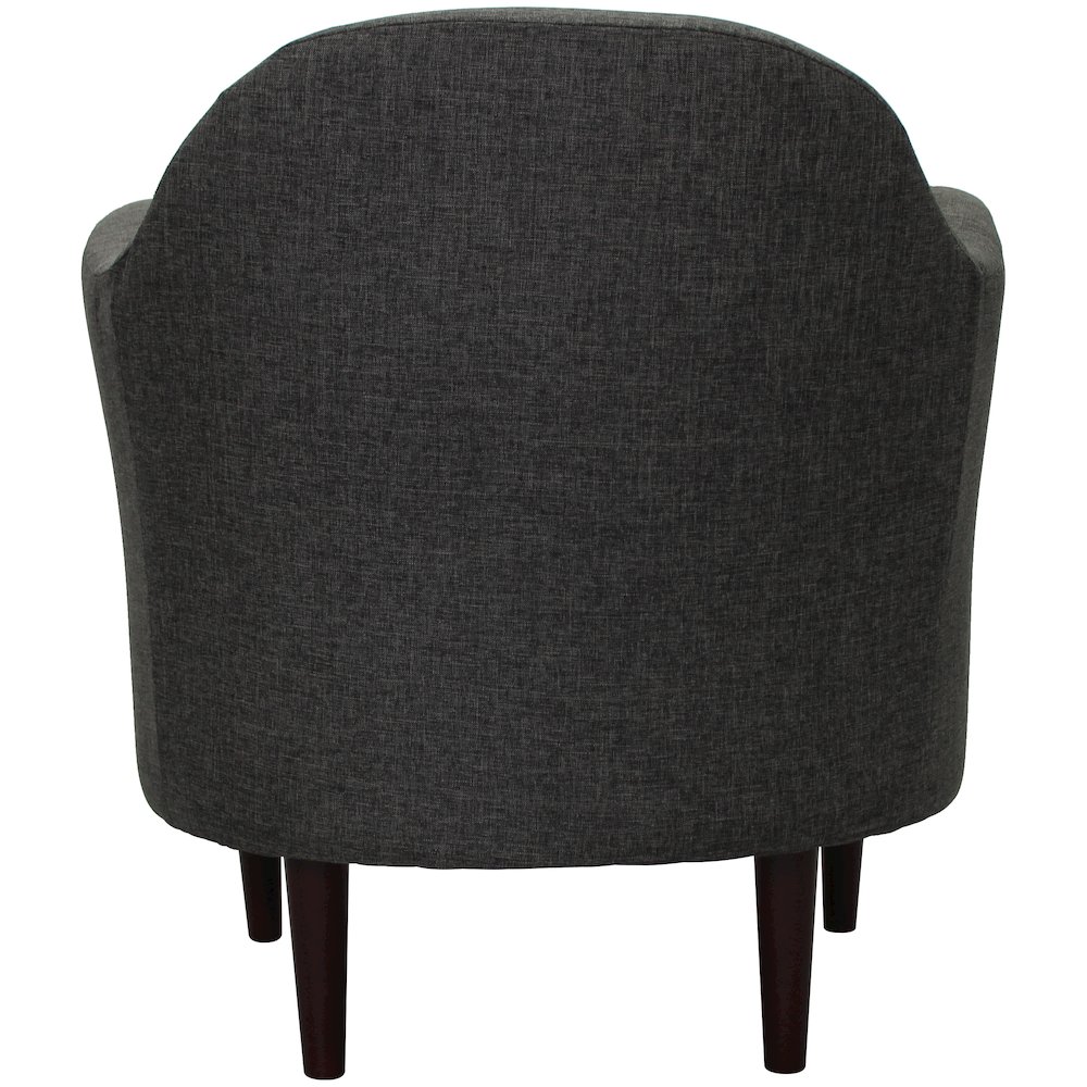 Julian Mid Century Arm Chair - Gray. Picture 4