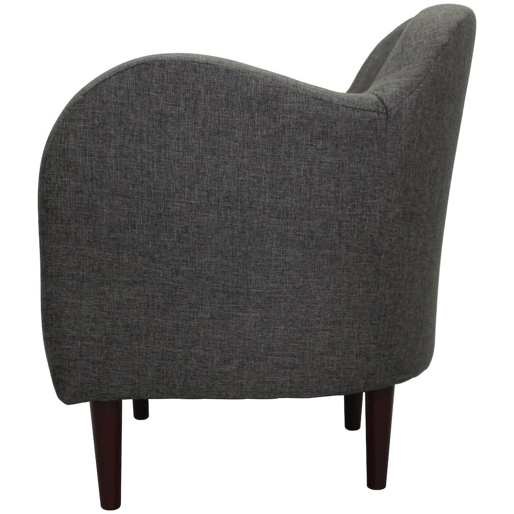 Julian Mid Century Arm Chair - Gray. Picture 5