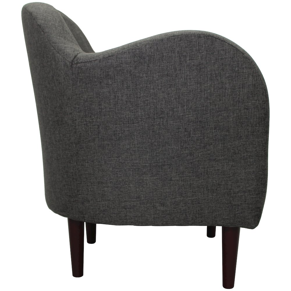 Julian Mid Century Arm Chair - Gray. Picture 6