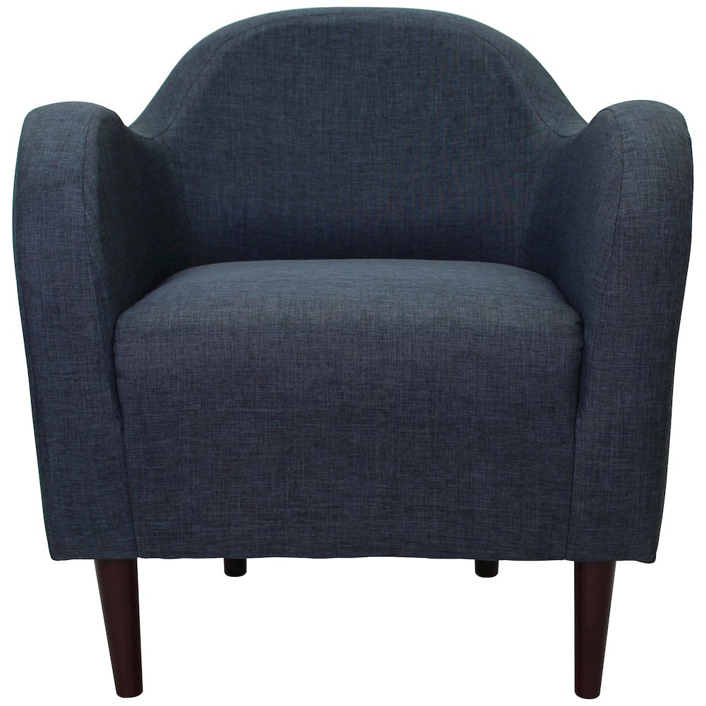 Julian Mid Century Arm Chair - Navy. Picture 9