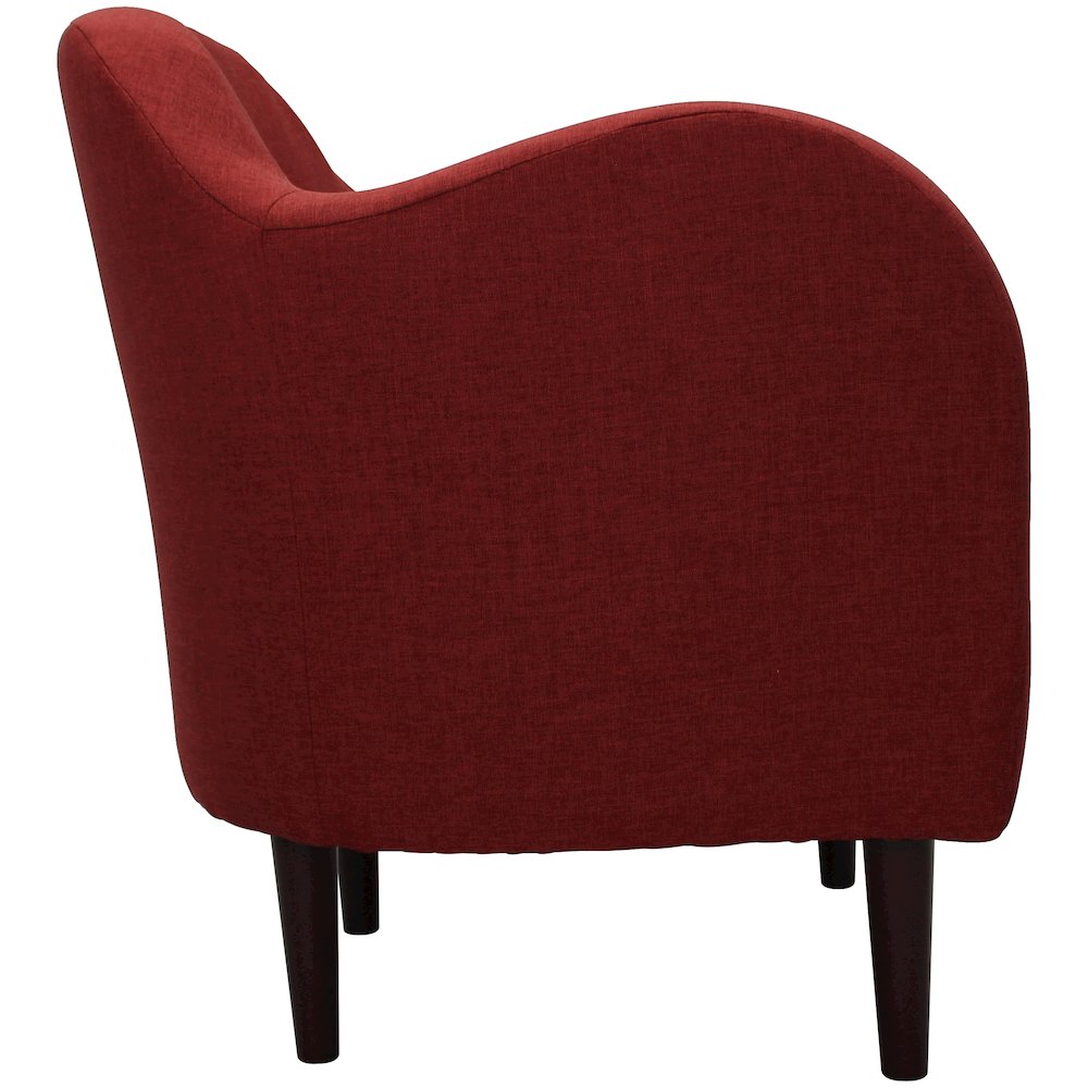 Julian Mid Century Arm Chair - Picante. Picture 7
