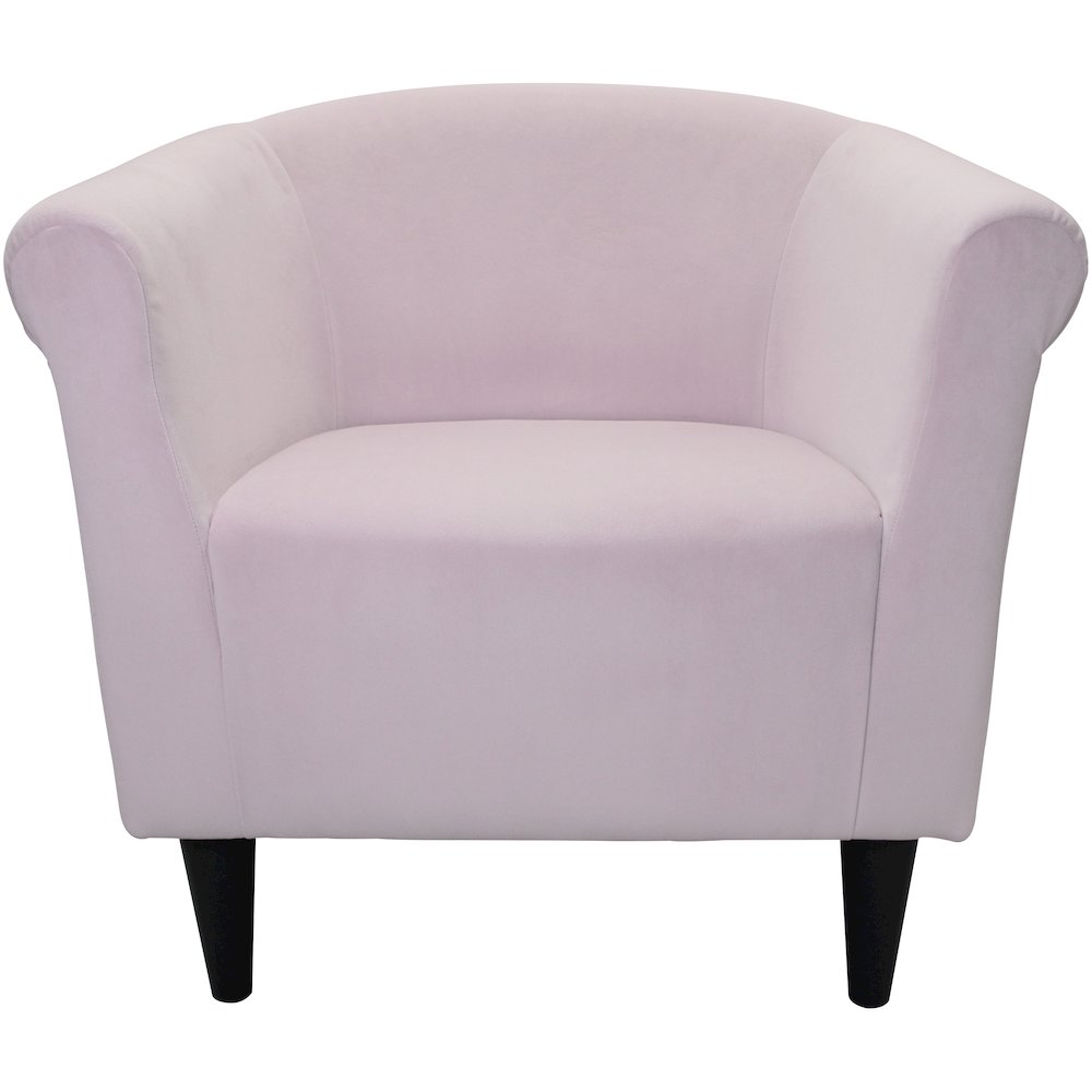 Savannah Club Chair - Microfiber Rose Pink. Picture 9