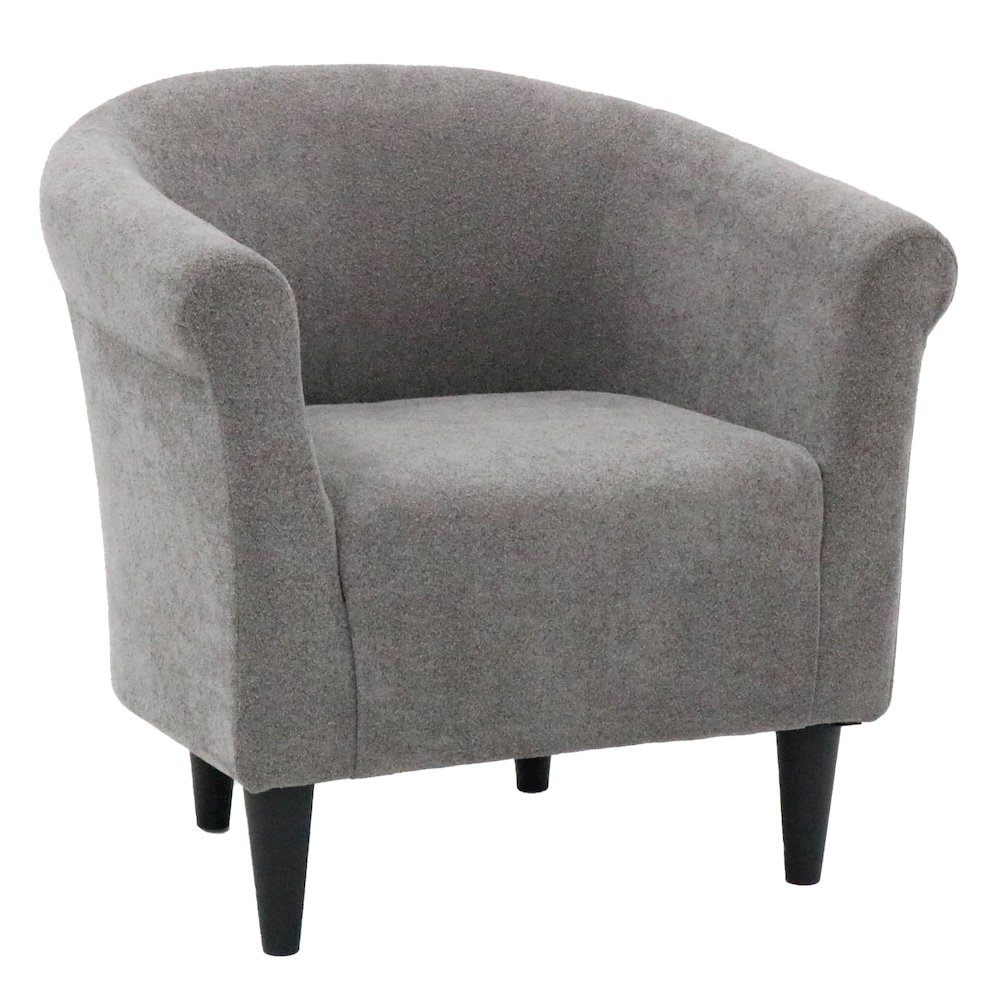 Marlee Barrell Chair  - Chloe Slate. Picture 1
