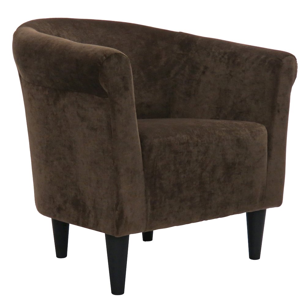 Savannah Club Chair - Elizabeth Godiva Brown. Picture 1