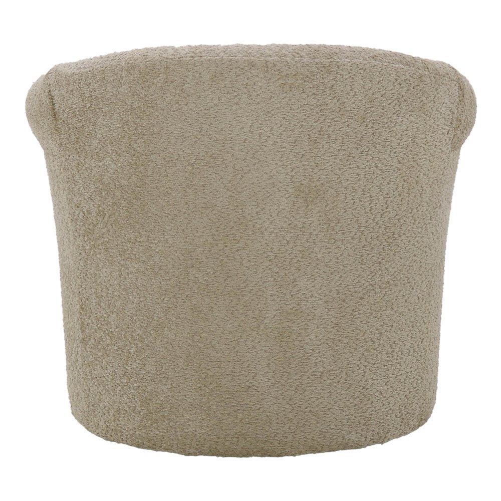 Marlee Swivel Chair  - Boucle Oslo Camel. Picture 4