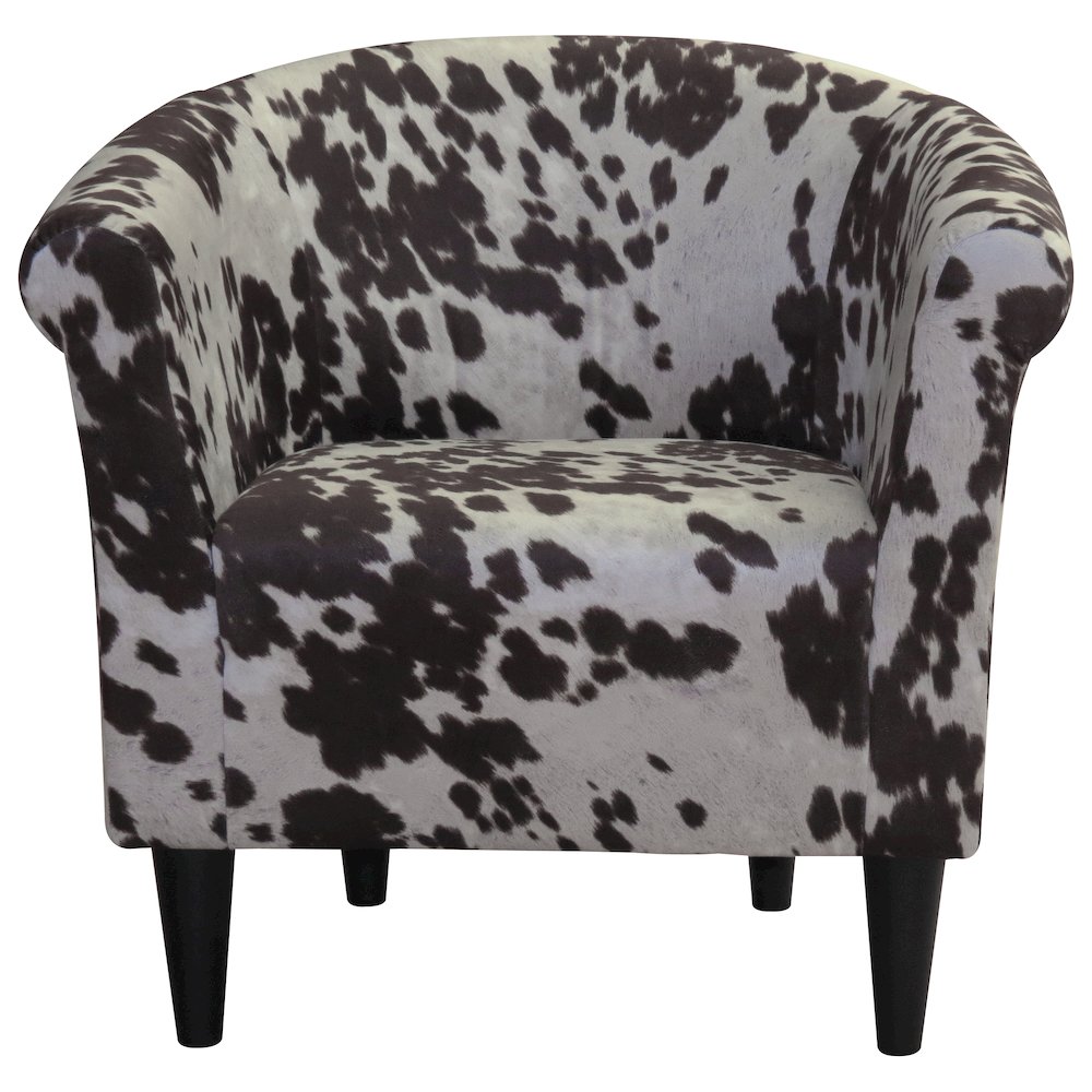 Savannah Club Chair - Cowhide Brown. Picture 4