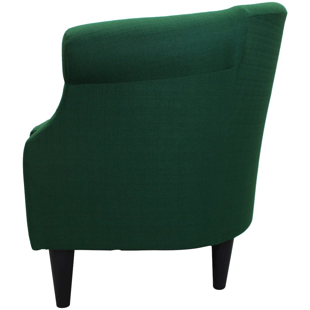 Nikole Club Chair - Klein Emerald Green. Picture 7