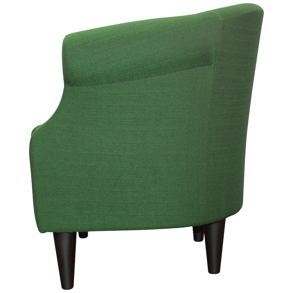 Nikole Club Chair - Klein Emerald Green. Picture 6