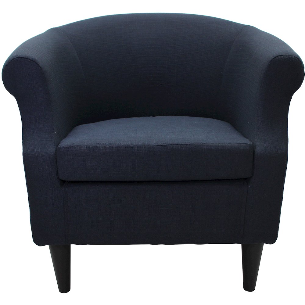 Nikole Club Chair - Klein Navy Blue. Picture 8