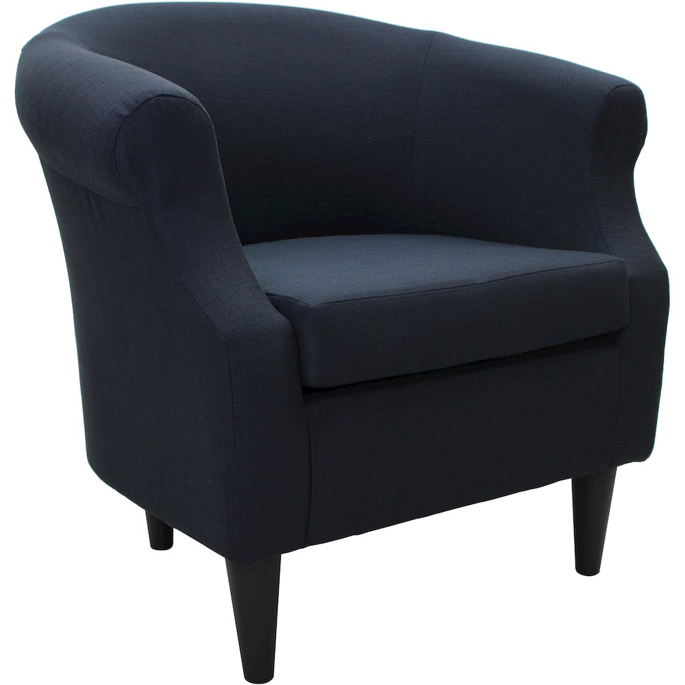 Nikole Club Chair - Klein Navy Blue. Picture 1