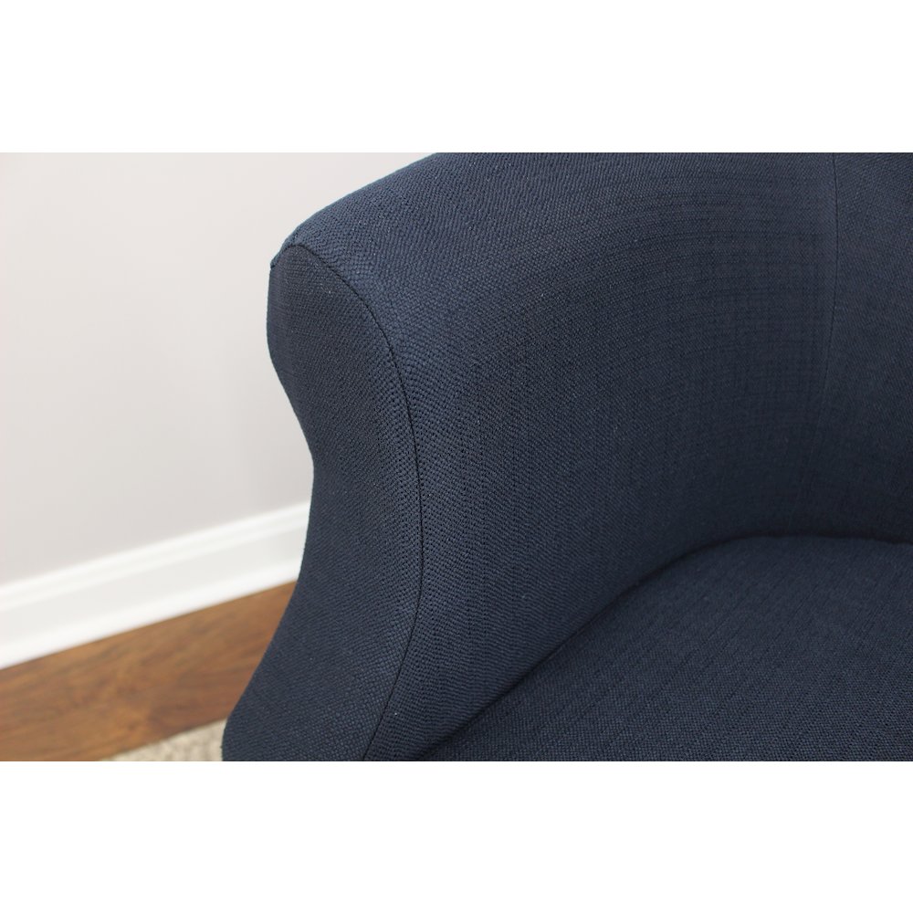 Nikole Club Chair - Klein Navy Blue. Picture 5