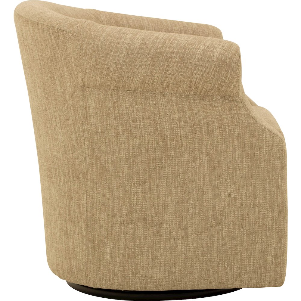 Nikole Swivel Chair  - Hampden Oatmeal. Picture 5