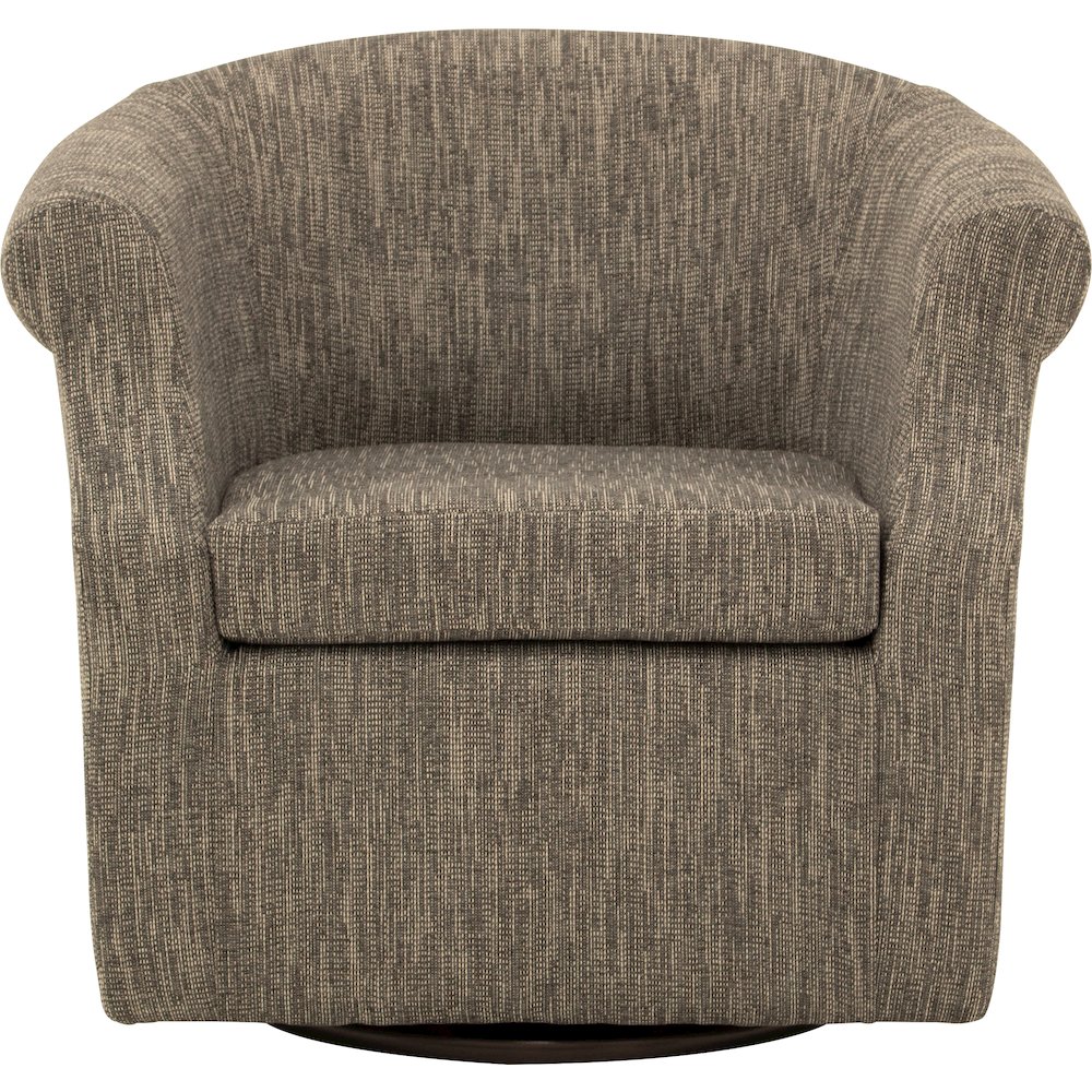Nikole Swivel Chair  - Hampden Charcoal. Picture 6