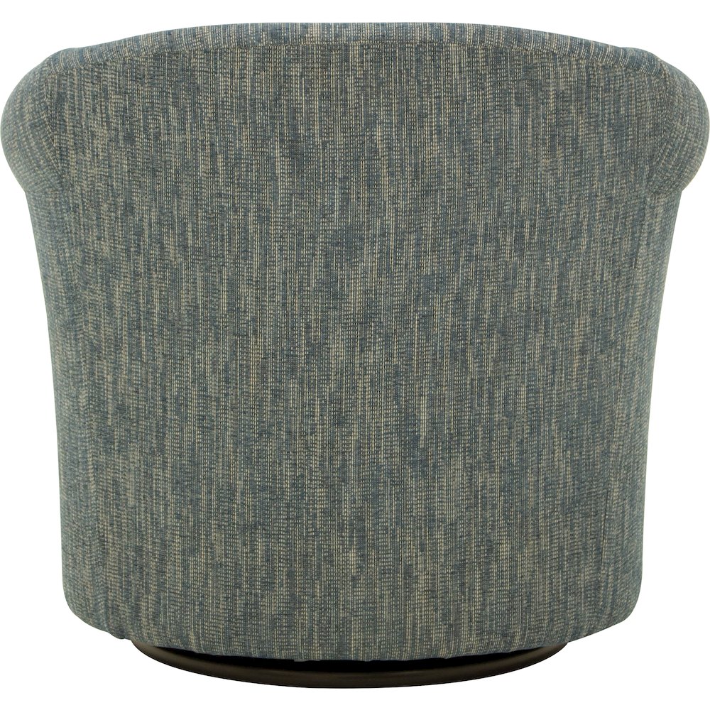 Nikole Swivel Chair  - Hampden Navy. Picture 4