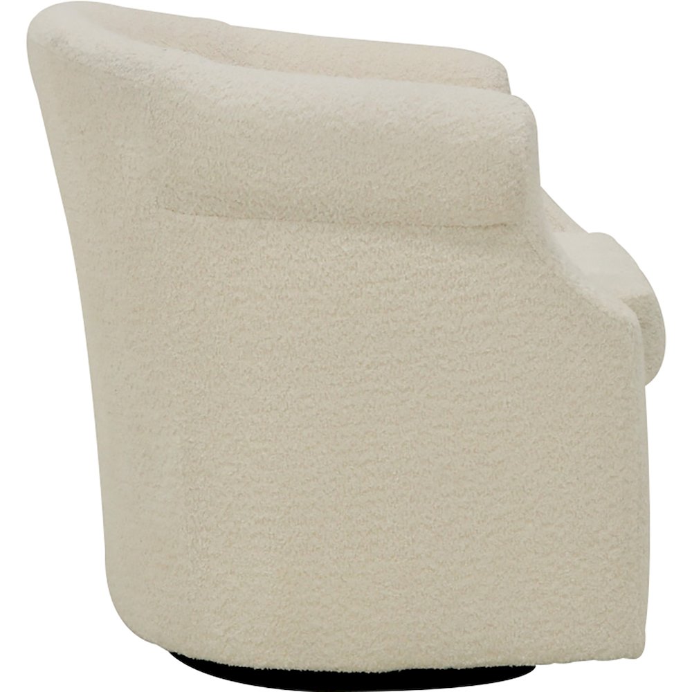 Nikole Swivel Chair  - Oslo Ivory. Picture 5