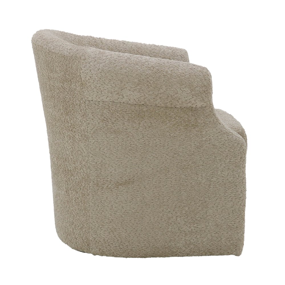 Nikole Swivel Chair  - Oslo Camel. Picture 4