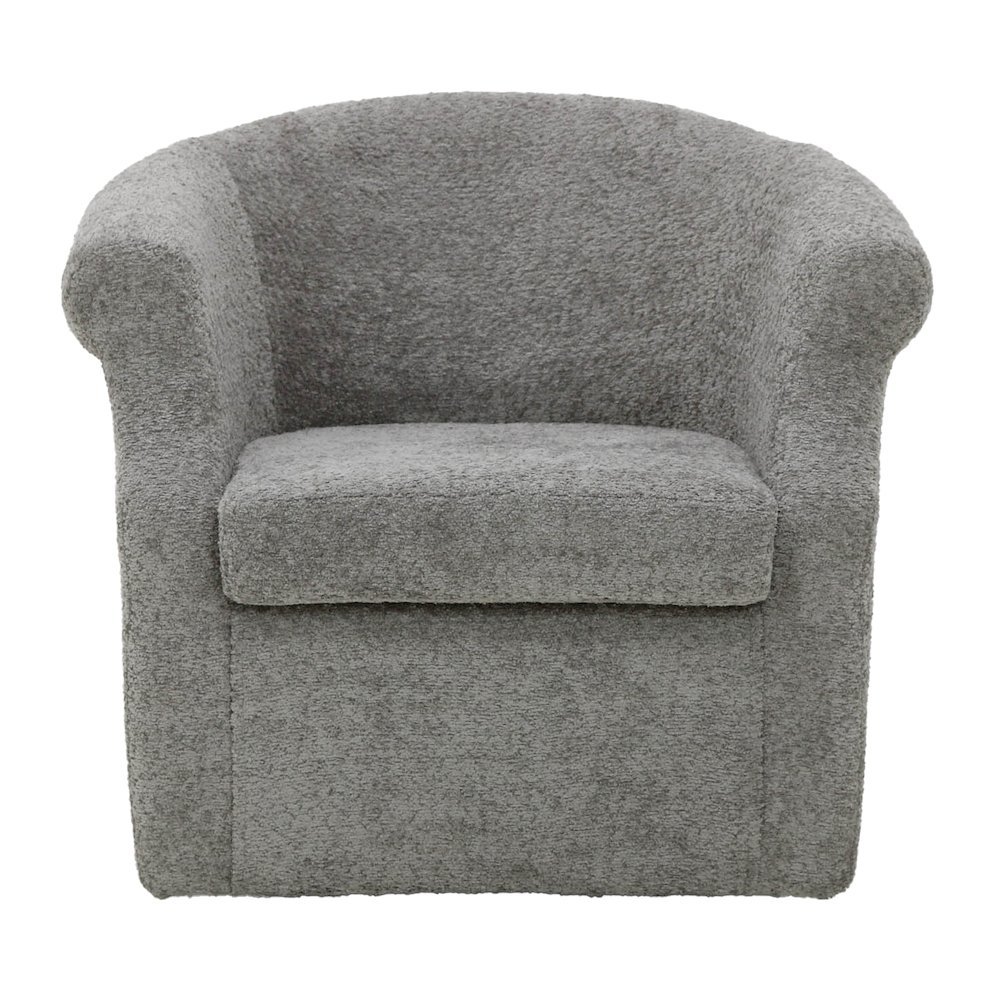 Nikole Swivel Chair  - Oslo Pewter. Picture 6