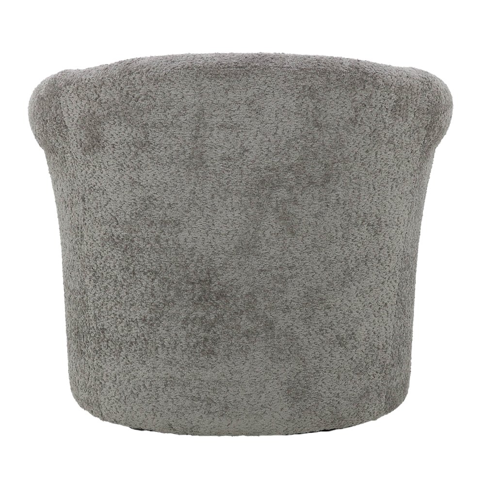 Nikole Swivel Chair  - Oslo Pewter. Picture 4