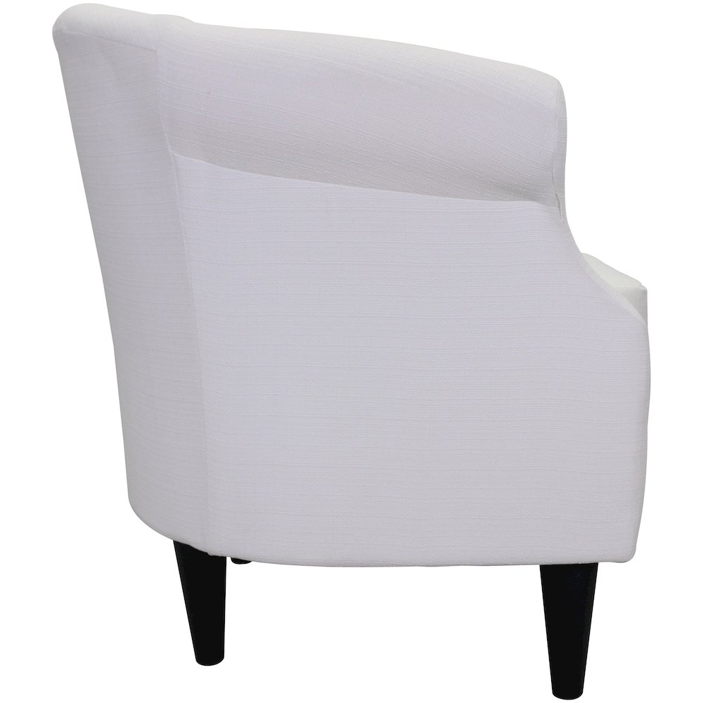 Nikole Club Chair - Depalma Ivory. Picture 8