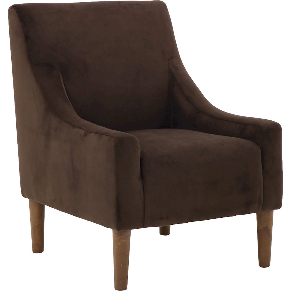 Shea Lounge Chair - Bella Chocolate. Picture 1