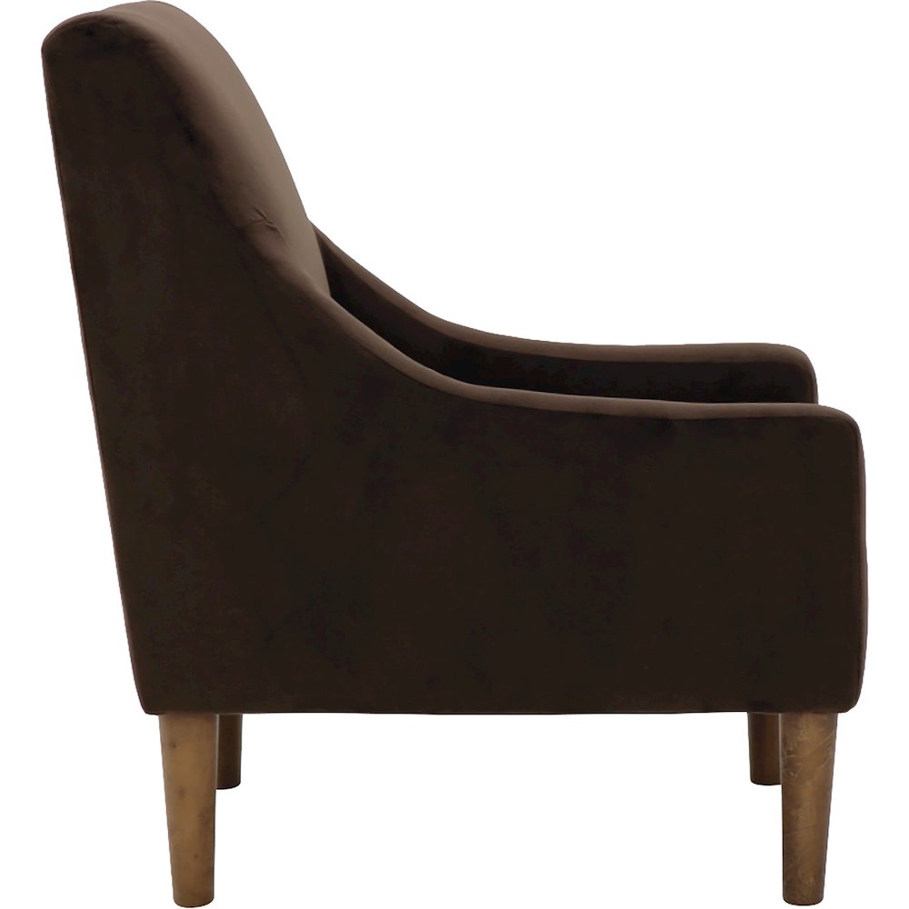Shea Lounge Chair - Bella Chocolate. Picture 6
