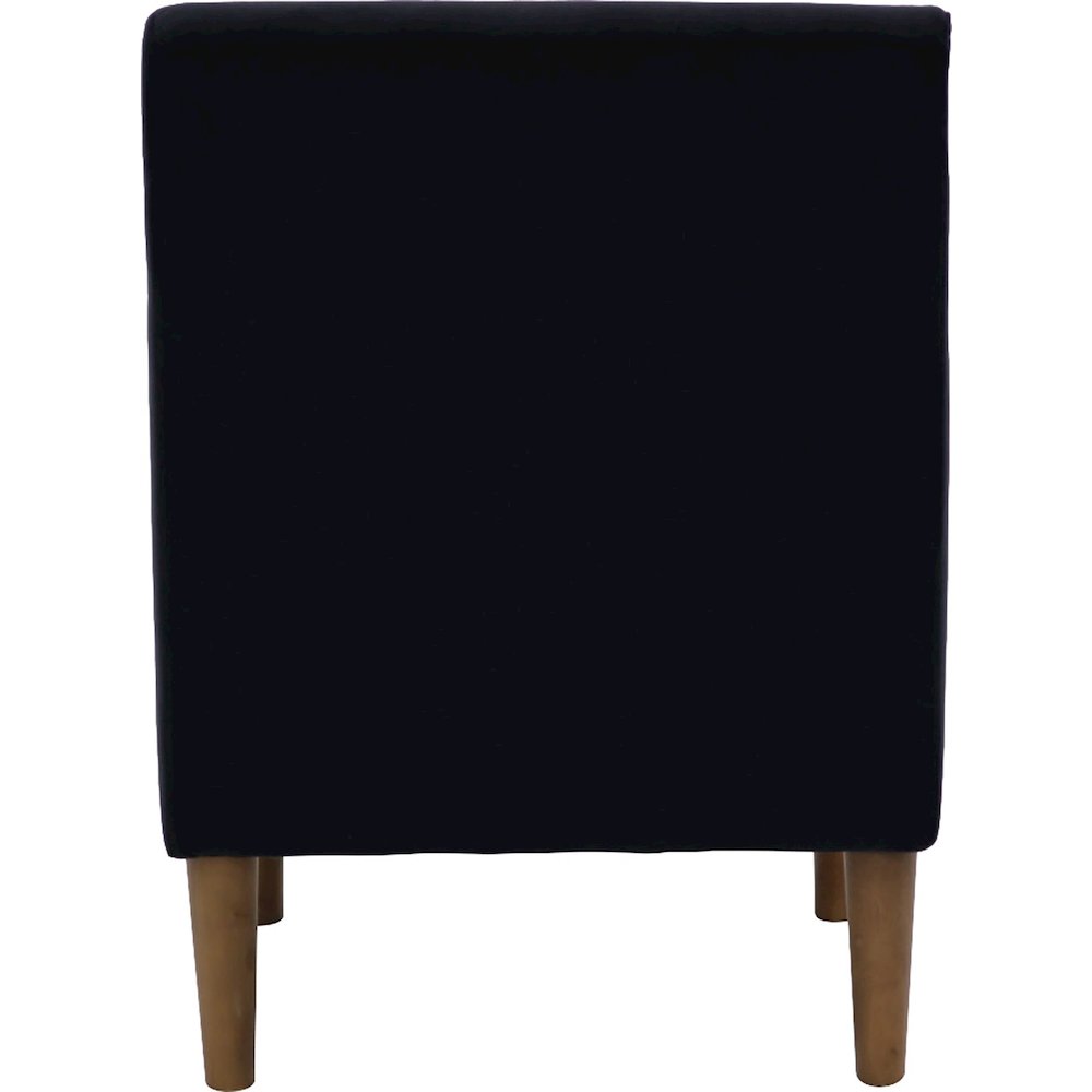 Shea Lounge Chair - Bella Black. Picture 4