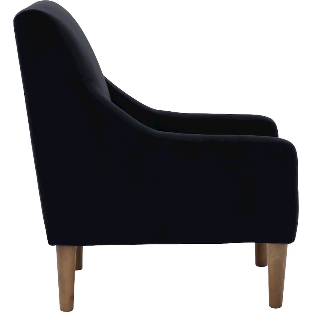 Shea Lounge Chair - Bella Black. Picture 5