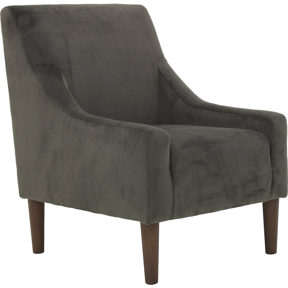 Shea Lounge Chair - Bella Pewter. Picture 1