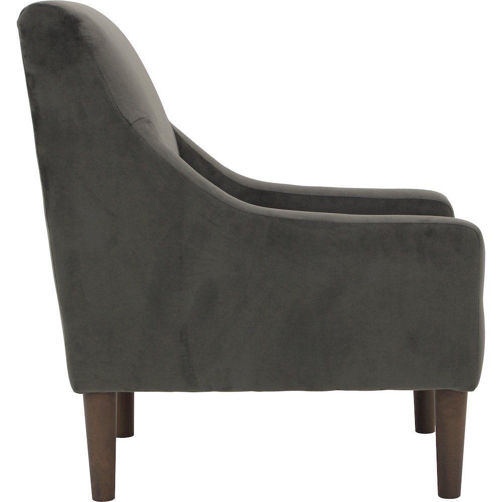 Shea Lounge Chair - Bella Pewter. Picture 6