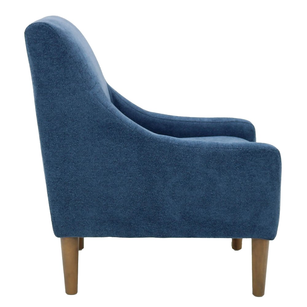 Shea Lounge Chair  - Chloe Indigo. Picture 5