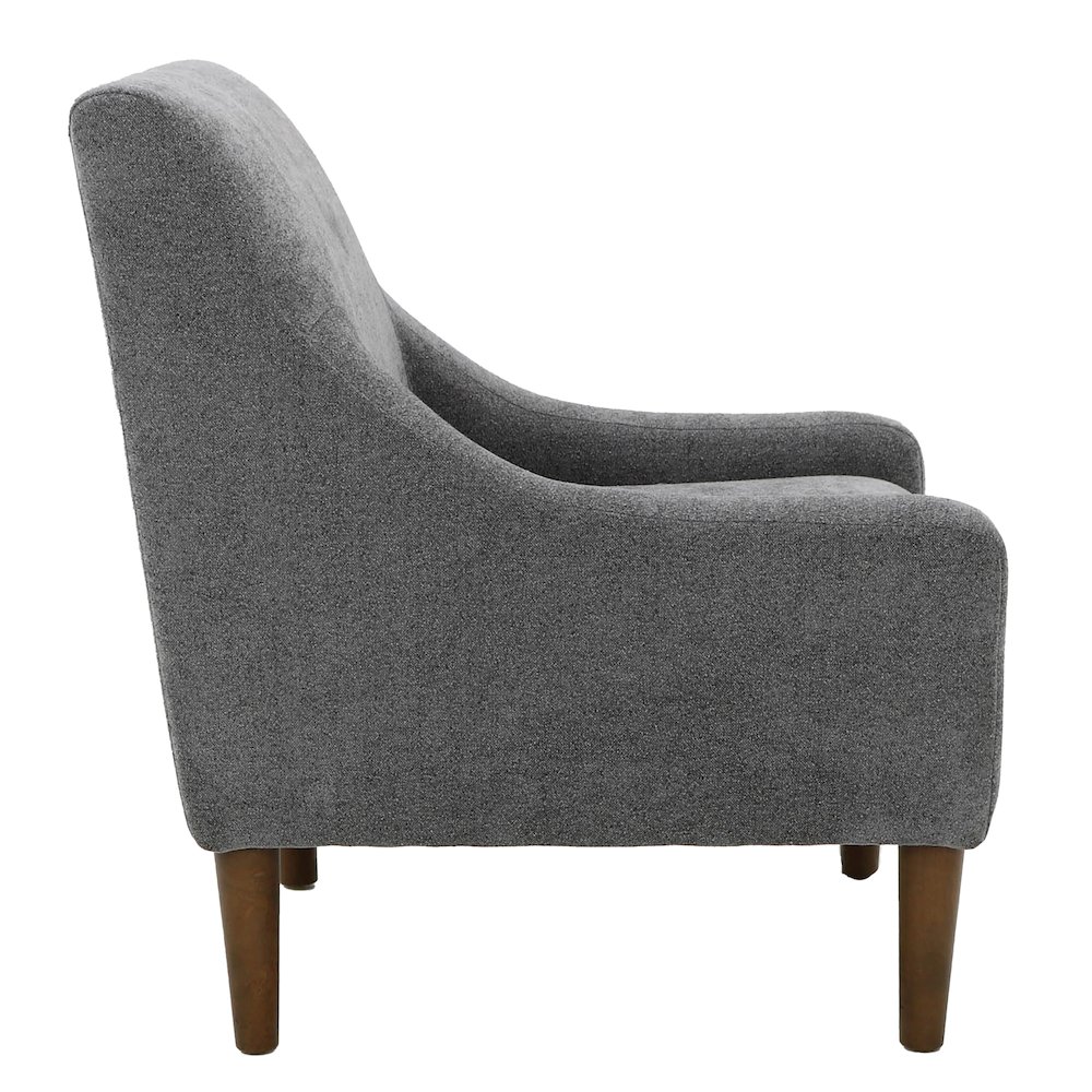 Shea Lounge Chair  - Chloe Slate. Picture 5