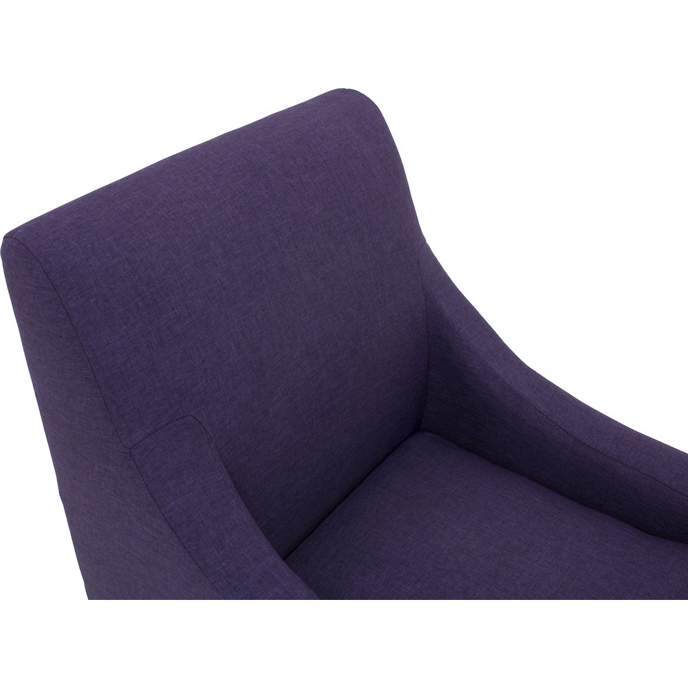 Shea Lounge Chair - Jitterbug Eggplant. Picture 5