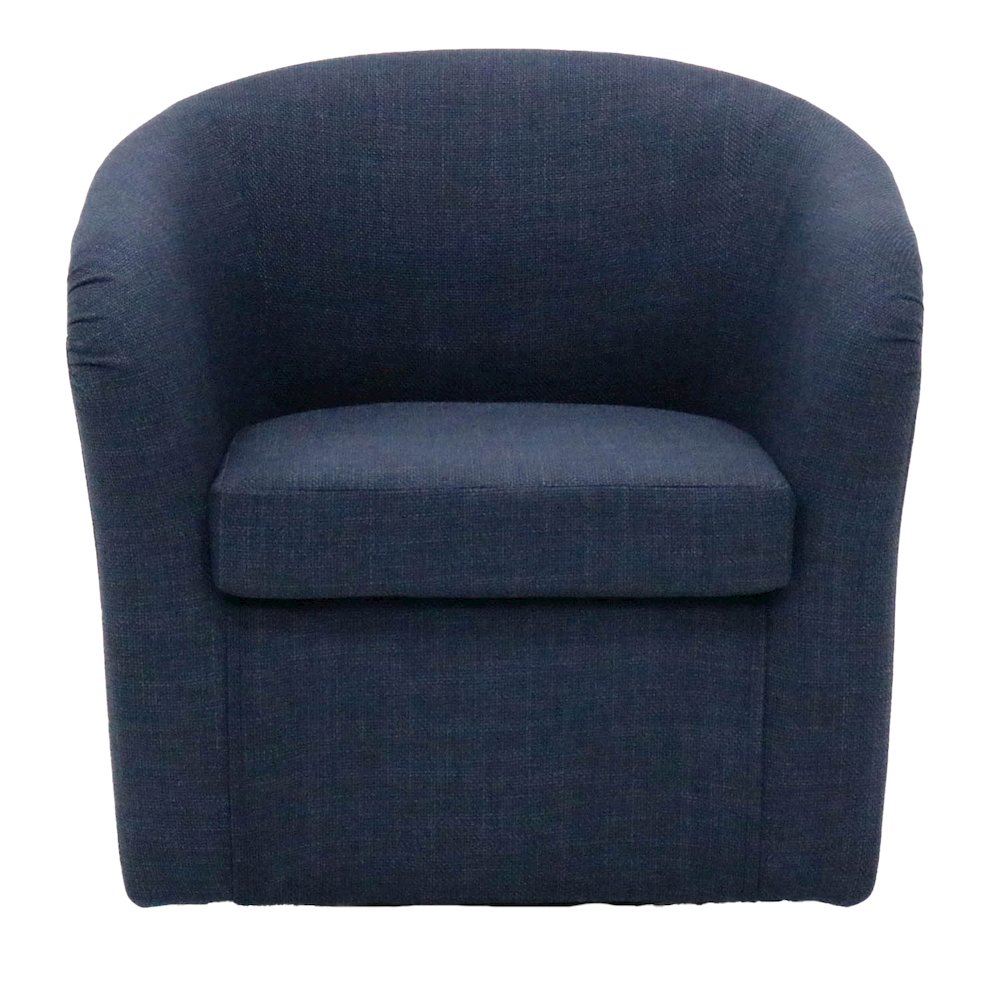 Tub Swivel Chair  - Blake Ink. Picture 6