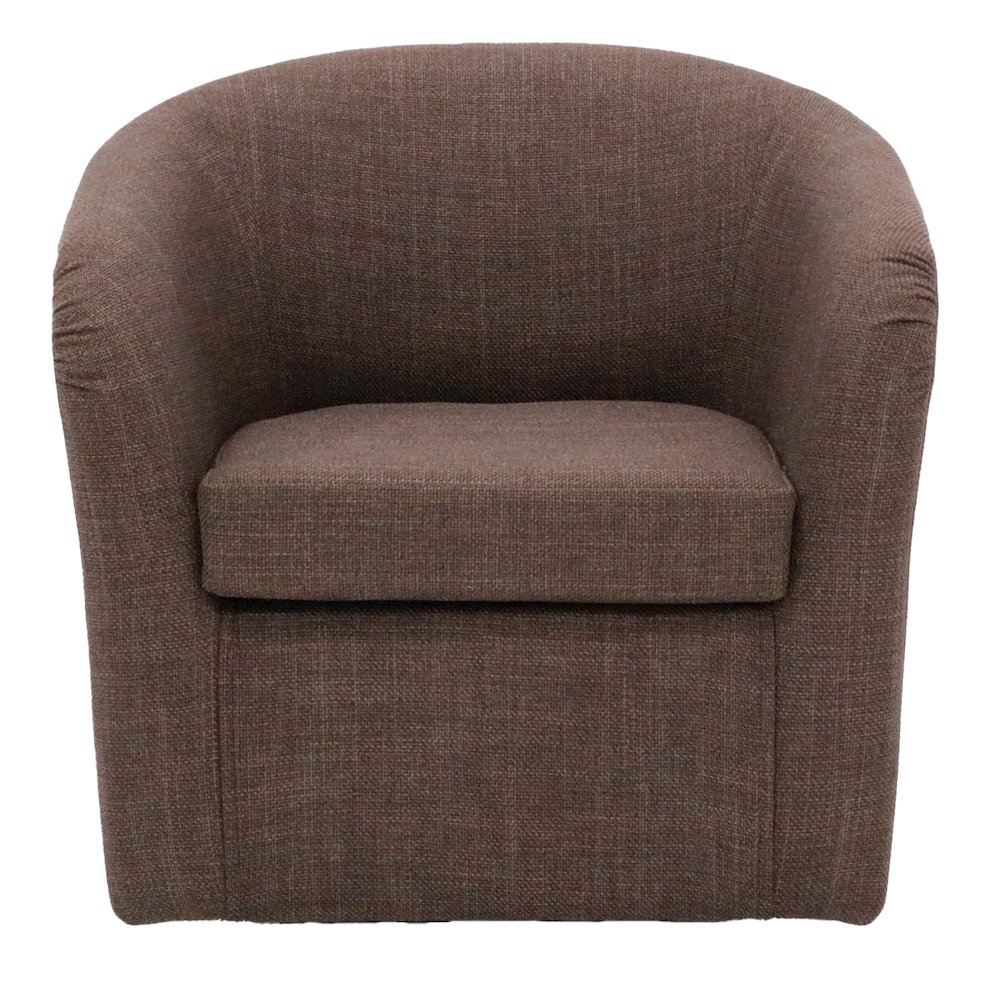 Tub Swivel Chair  - Blake Truffle. Picture 6