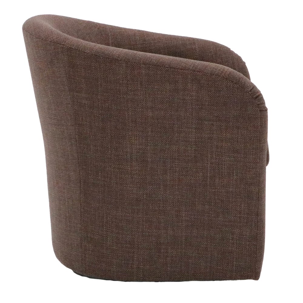 Tub Swivel Chair  - Blake Truffle. Picture 5