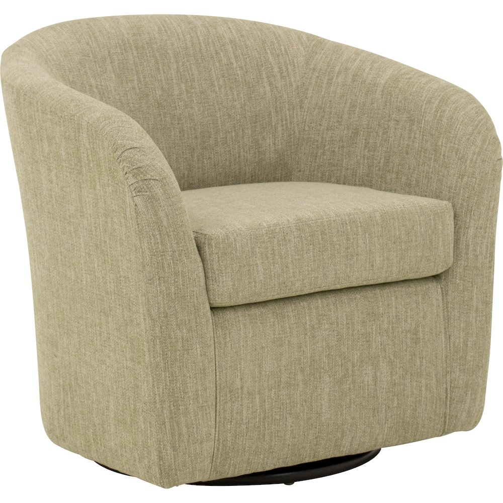 Tub Swivel Chair  - Hampden Spring Green. Picture 1